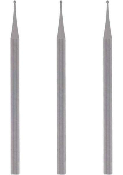 105 Gravür Kesici, Küçük Boy Yuvarlak Uçlu, 0,8 Mm, 3&apos;lü