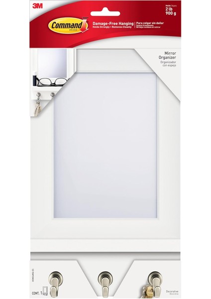 Ayna Düzenleyici, Kuvars, Anahtar Kancalı 1-Düzenleyici, 8-Orta Şeritler (HOM24MQ-ES), Yurt Dekoru Için Harika