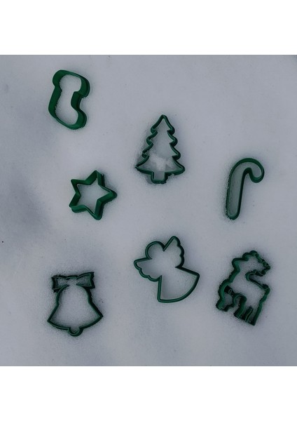 Yılbaşı Kurabiye Kalıbı 10 Parça fiyatları