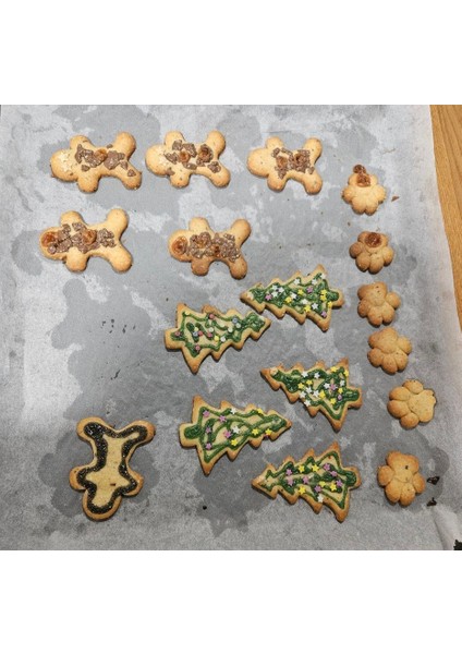 Yılbaşı Kurabiye Kalıbı 10 Parça indirimleri