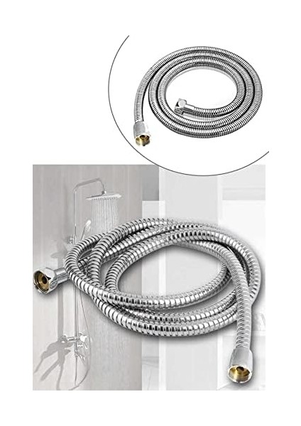 50 cm Paslanmaz Çelik Tel Örgü Şofben Bağlantı Hortumu 1410 modelleri