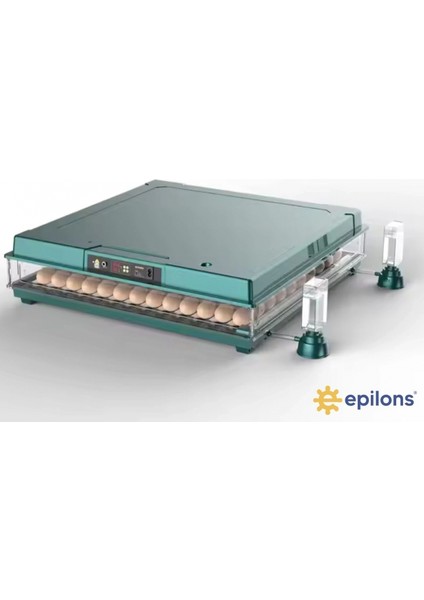 Slim Yeni Model 130’LU Gün Sayaçlı Otomatik Kuluçka Makinesi – Tavuk Kaz Ördek Kuş Yumurtası Uyumlu