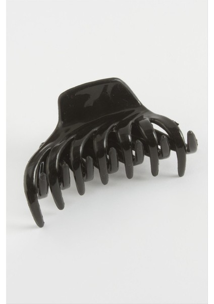 Dişli Siyah Renkli Mandal Toka 8 cm