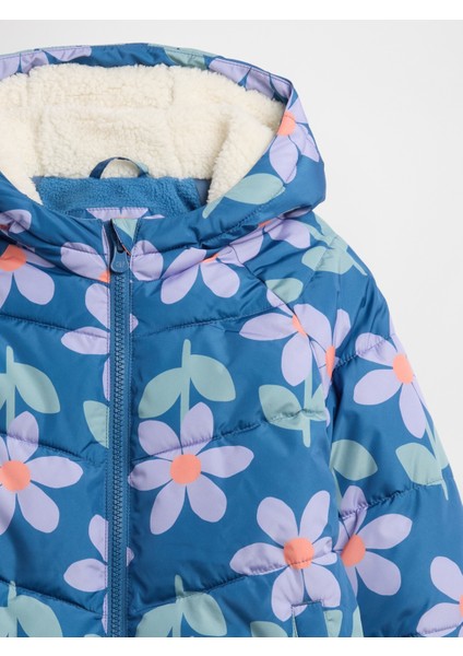 Kız Bebek Mavi Coldcontrol Max Şişme Puffer Mont fiyatları