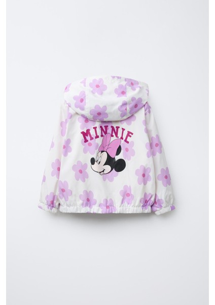 Kız Çocuk Minnie Model Su Geçirmez Kapüşonlu Yağmurluk fiyatları