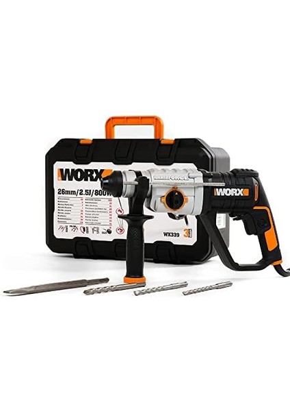WX339 800WATT 2.5j Profesyonel Sds- Kırıcı/delici + 4 Adet Uç fiyatları