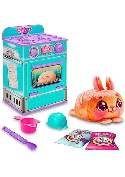Sihirli Fırın Oyun Seti CKE00000 Mavi Fırın, Mutfak Gereçleri Dahil Lezzetli Kokulu ve Interaktif Bir Peluş Oyuncak Yapın ve Yaratıcı Oyunla Eğlenin modelleri