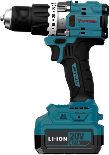 Cat Power 4211 Akülü Darbeli Vidalama 4,0 Ah Tek Akülü