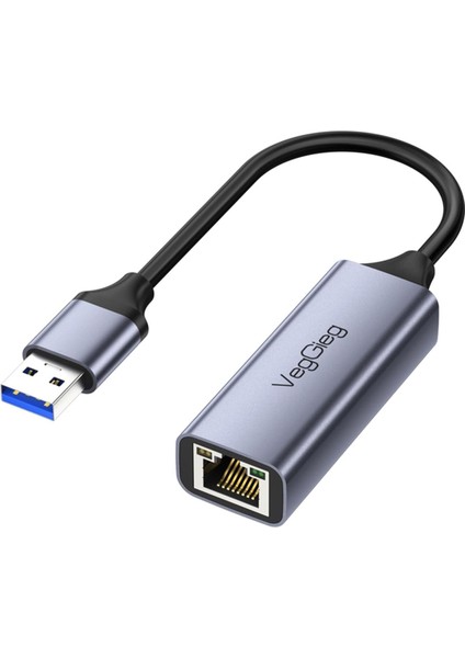 USB 3.0 Gigabit 1000MBPS RJ45 Ethernet Dönüştürücü Adaptör