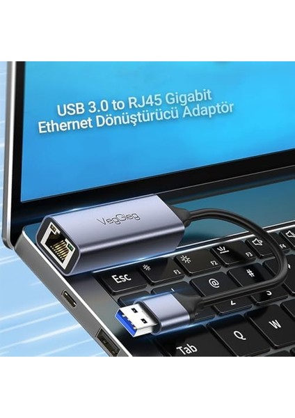 USB 3.0 Gigabit 1000MBPS RJ45 Ethernet Dönüştürücü Adaptör fiyatları