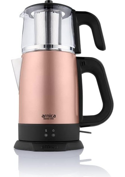 IH33200 Demli Stil Rose Cam Çay Makinesi