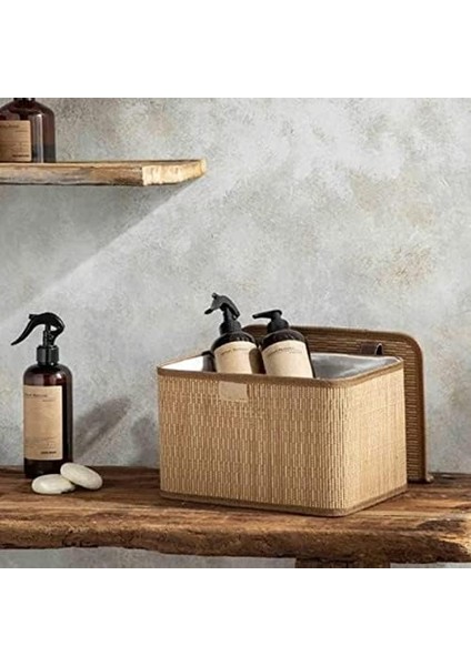 Gina Bambu Saklama Kutusu 33X23X20 cm Açık fiyatları