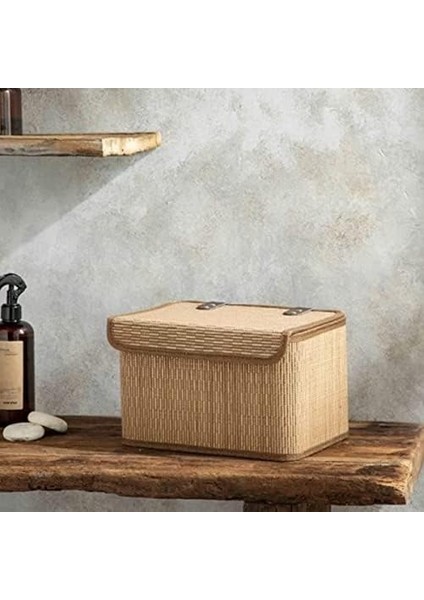 Gina Bambu Saklama Kutusu 33X23X20 cm Açık modelleri