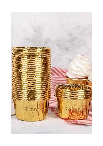 Hediye Sepeti 25&apos;li Muffin Kek Kalıbı, Kek Kapsülü Kalıbı, Airfryer Uyumlu fiyatları