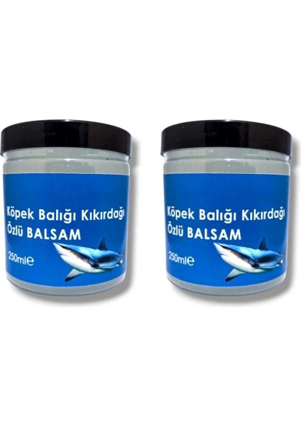Köpek Balığı Kıkırdağı Özlü Vücut Ağrılarınız Için Etkili Balsam 250 ml - 2 Adet