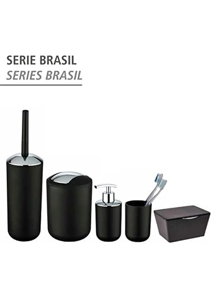 L Siyah Sallanan Kapaklı Kova 6,5 L modelleri