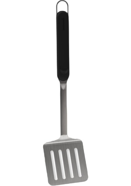 Paslanmaz Çelik Spatula Siyah 42 cm