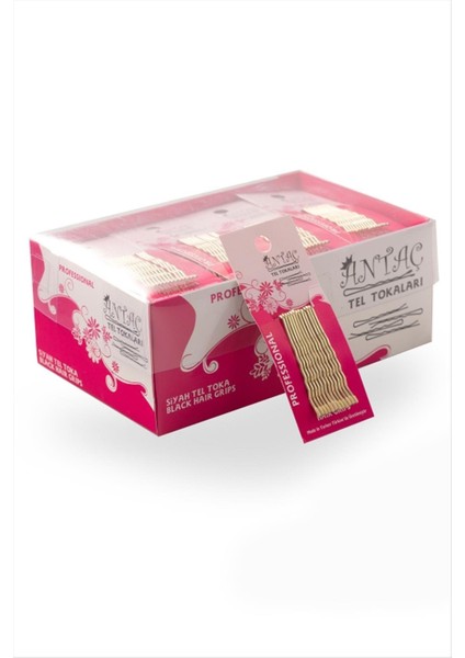 Sarı Topuzlu Tel Toka 72'li Kart