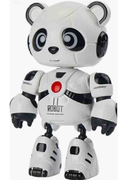 Işıklı Konuşan Hareketli Eğitici Oyuncak Robotu Panda Robot-Usb Şarjlıdır. fiyatları