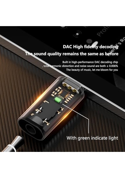Type C To 3.5mm Dac Kulaklık Dönüştürücü 15 ve Type C Telefon ile Uyumlu Çevirici Otgax modelleri
