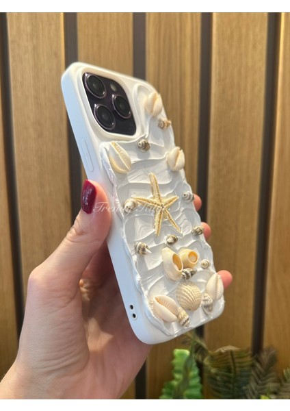 iphone (14 Pro Max) Uyumlu 3D Deniz Yıldızı Desenli Kılıf fiyatları