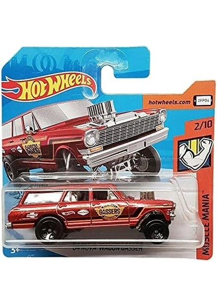 - ´64 Wagon Gasser - GHD05 - Muscle Mania 2/10 - Short Card - Gm Motors - Good - 2020