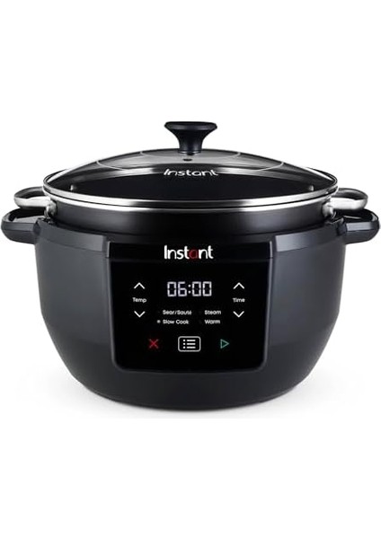 Pot Üstün Yavaş Pişirici/yavaş Pişirici, 7,1l Çoklu Pişirici / 4 Pişirme Fonksiyonu (Yavaş Pişirme, Kızartma, Buharda Pişirme ve Tutma Fonksiyonu) Bulaşık Makinesinde Yıkanabilir - 800W modelleri