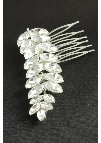 Yaprak Taşlı Yan Toka