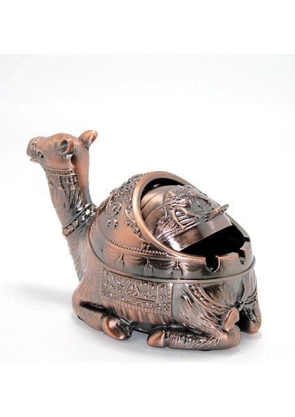 Metal Deve Figürlü Küllük ALK1658