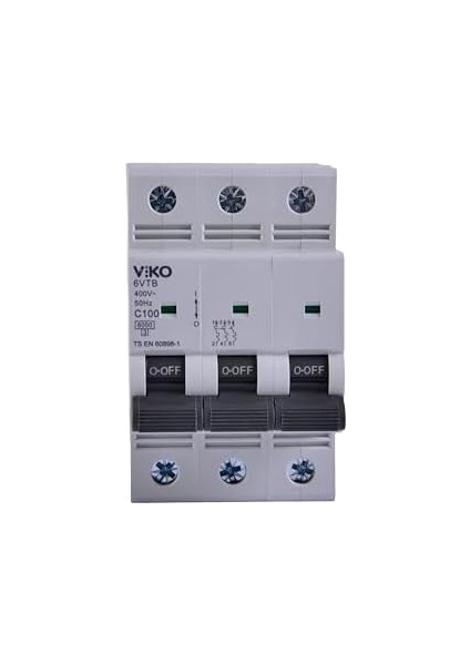 6VTB-3C100 Otomatik Sigorta 6ka C Tipi 3 Kutup 100A fiyatları