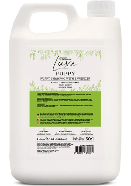 Luxe Lavanta Kokulu Yavru Köpek Şampuanı 350 ml 1:30 Konsantre - Kürkte ve Ciltte Hassas Etki! fiyatları