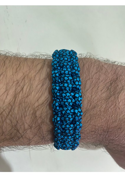 Mavi Siyah Paracord Bileklik fırsatları