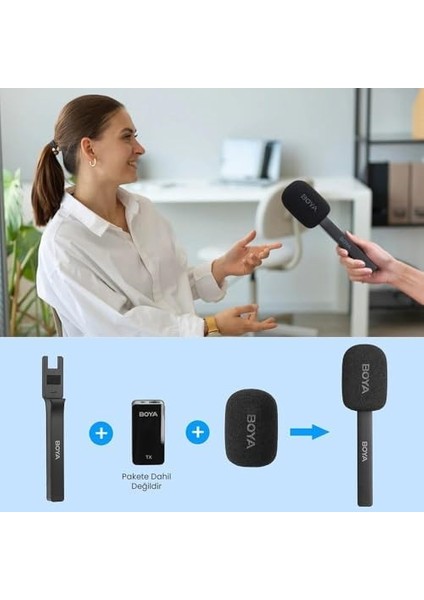 By-Xm6 Hm Elde Taşınabilir Kablosuz Mikrofon Tutucu modelleri