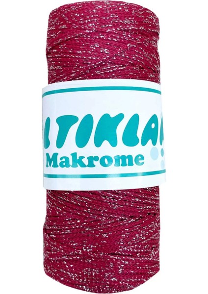 1 Adet Polyester Simli Makrome Ipi SG-1845
