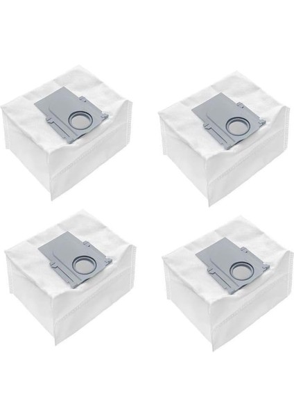 Süpürge ile Uyumlu 4&apos;lü Toz Torbası, Q5 Pro, Q7 Max, Q8 Max, S8, Q Revo S ile Uyumlu