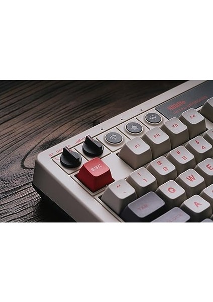Retro Mekanik Klavye, /2.4g/usb-C Değiştirilebilir Oyun Klavyesi, 87 Tuşlu, Windows ve Için Çift Süper Programlanabilir Düğmeler - N Edition - Qwerty K fiyatları