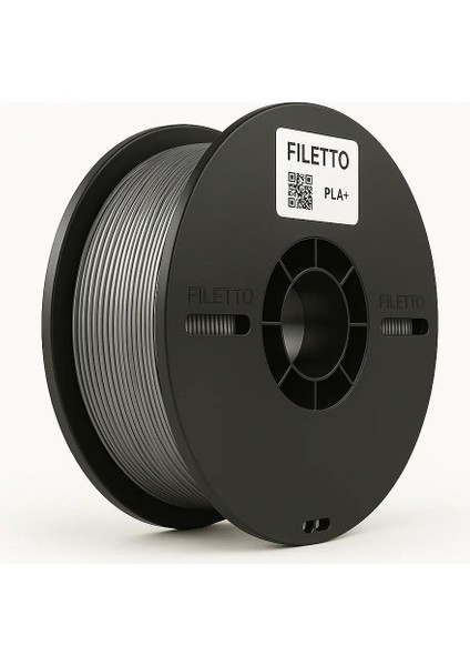 Pla+ Filament 1.75MM 1 kg - Gümüş Gri