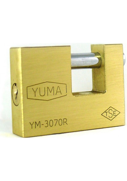 Kayar Milli Pirinç Asma Kilit 70 mm