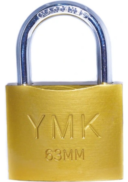 Eko Sarı Boyalı Kısa Kancalı Asma Kilit 38MM