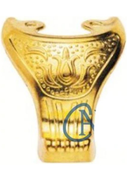 Pati Sandık Ayağı, Kutu Ayak 4,5 cm - Sarı, 50 Adet