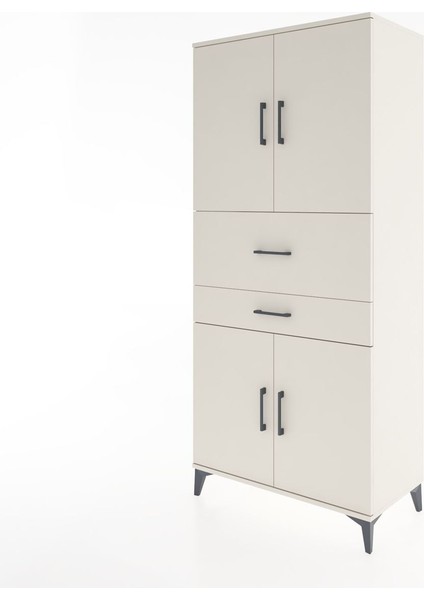Hyperion Dolap 4 Raflı 2 Çekmeceli 4 Kapaklı 88X44X195 Aytaşı-Aytaşı modelleri