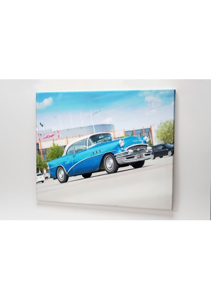 Kanvas Tablo Klasik Araba A17 Galier Dekoratif Kanvas Tablo 70 x 100