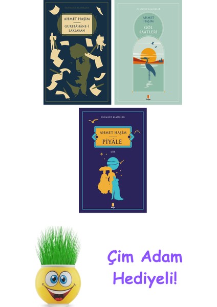 Ahmet Haşim 3 Kitap Seti + Çim Adam Hediye