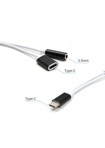 C To 3.5mm Kulaklık Şarj Çevirici Dönüştürücü fiyatları
