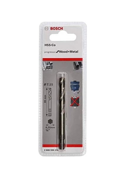 Profesyonel Merkez Matkap Hss-Co (Altıgen Montaj, 7,15 x 85 Mm, Delik Testeresi Aksesuarları) fiyatları