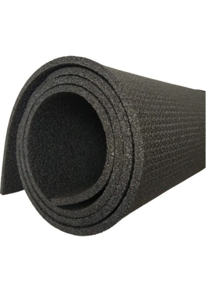 Pilates Matı Antrasit Desenli Yoga Mat 6,5mm