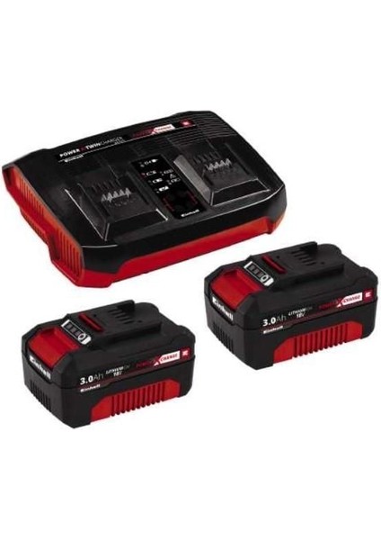 Einhell Twincharger 2x3,0 Ah Akü ve Şarj Aleti modelleri