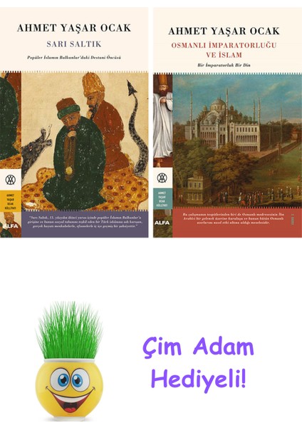 Ahmet Yaşar Ocak 2 Kitap Seti + Çim Adam Hediye