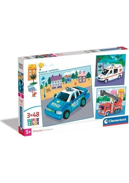 3X48 Super Kolor Rescue Vehicles modelleri