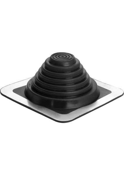 14052 10,2 cm Flaş, 20,3 x 20,3 cm Taban, Profilli Malzemelerle Kullanım Için ve Her Türlü Çatı Yüzeyine Monte Edilebilir, 0,6 cm - 14,6 cm